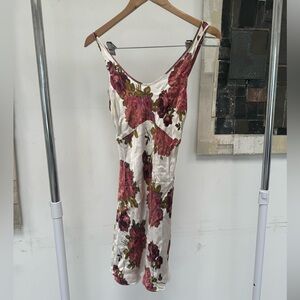 Betsey Johnson Floral Slip Mini Dress